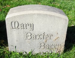 Mary Louise <I>Baxter</I> Barry 