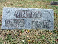Elizabeth B. “Lizzie” <I>Danforth</I> Vinton 