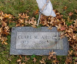 Clare M. <I>Power</I> Aho 