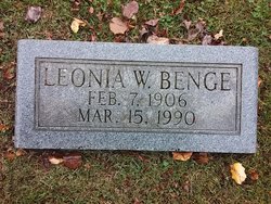 Leonia <I>Walden</I> Benge 