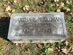 Martha Ethel Perryman 