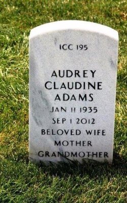 Audrey Claudine <I>Caldwell</I> Adams 