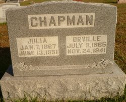 Julia <I>Crain</I> Chapman 