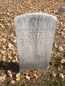 Mary Jane “Jennie” <I>Stover</I> Heller 