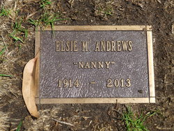 Elsie May “Nanny” <I>Dix</I> Andrews 