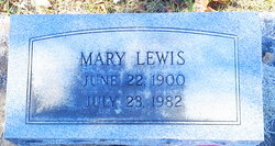 Mary Lewis 