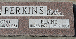 Elaine <I>Bunderson</I> Perkins 