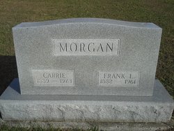 Carrie <I>Leazer</I> Morgan 