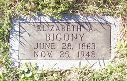 Elizabeth A. <I>Moorehead</I> Bigony 