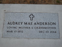 Audrey Mae <I>Nowling</I> Anderson 