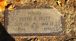 Edith Ellen <I>Miller</I> Nutt 