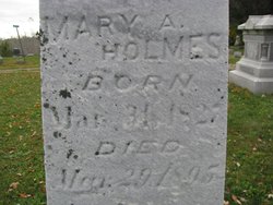 Mary Ann <I>Isenhour</I> Russell-Holmes 