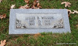 Lillie Belle <I>Dodson</I> Wilson 