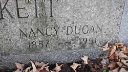Nancy “Nan” <I>Dugan</I> Crockett 
