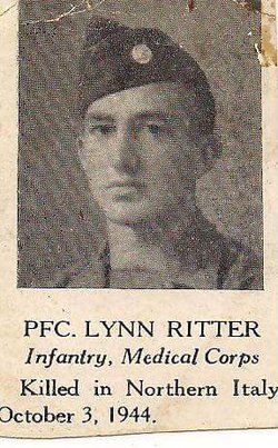 Pfc. Lynn Ernest Ritter Jr.