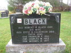 Effie B <I>Culberson</I> Black 