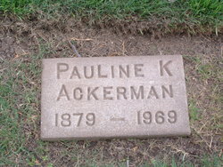 Pauline <I>Keck</I> Ackerman 