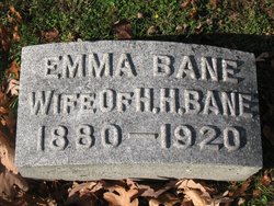 Emma <I>Berridge</I> Bane 