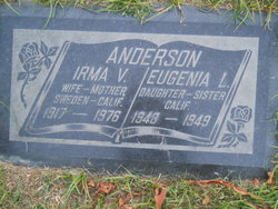 Irma Victoria <I>Peterson</I> Anderson 