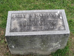 Emily W <I>Hathaway</I> Long 
