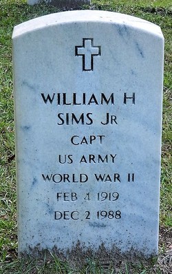 Capt William Henry Sims Jr.