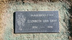 Elizabeth <I>Davis</I> Earp VanSant 