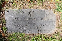 Col Paul Gervais Bell 