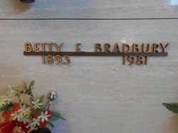 Betty E. Bradbury 