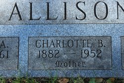 Charlotte Beryl <I>Bissell</I> Allison 