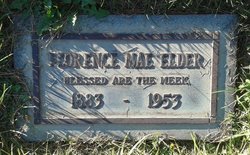 Florence Mae <I>Caldwell</I> Elder 