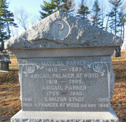 Abigail Palmer <I>Parker</I> Atwood 