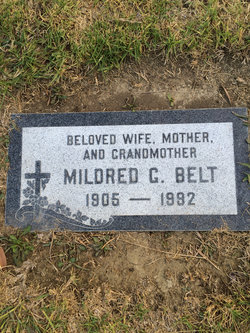 Mildred Gracie <I>Miller</I> Belt 
