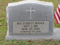 Rev Roy Everett Bonner 