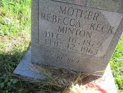 Rebecca <I>Keck</I> Minton 