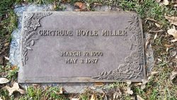 Gertrude <I>Hoyle</I> Miller 