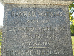 Hannah <I>Watkins</I> Harland 