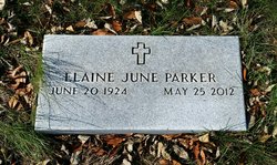 Elaine June <I>Simonds</I> Parker 