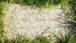 Alice Marie <I>Gutierrez</I> Frank 