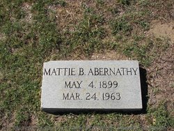 Mattie <I>Ball</I> Abernathy 