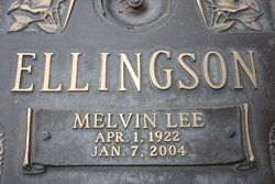 Melvin Lee “Mel” Ellingson 