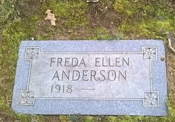 Freda Ellen <I>Wilson</I> Anderson 