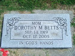 Dorothy M. <I>Patrick</I> Betts 