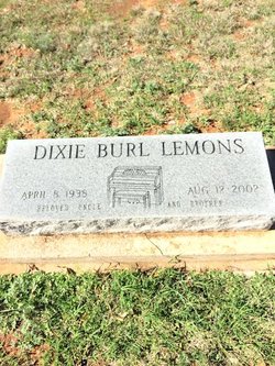 Dixie <I>Burl</I> Lemons 