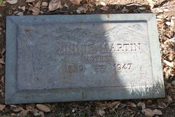Winnie Ann <I>Williams</I> Martin 