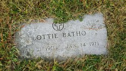 Lottie <I>Lougheed</I> Batho 