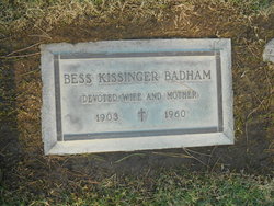 Elizabeth Hamill “Bess” <I>Kissinger</I> Badham 