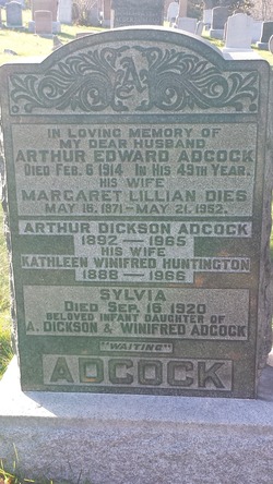 Margaret Lillian <I>Dies</I> Adcock 