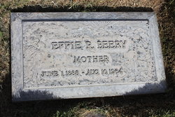 Effie Rebecca Beery 