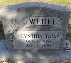 Cynthia “Cyndi” <I>Rowe</I> Wedel 