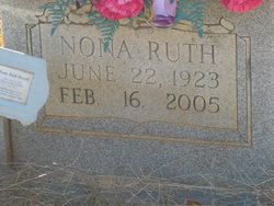 Nona Ruth <I>Burris</I> Duvall 